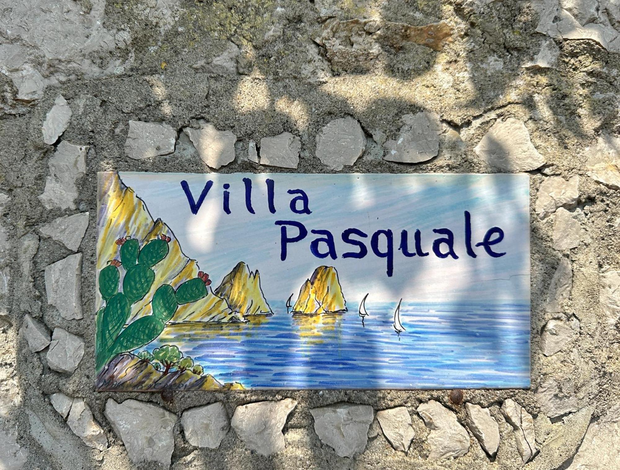 Villa Pasquale Capri Buitenkant foto